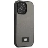 Karl Lagerfeld Saffiano Plaque tok iPhone 13 Pro / 13 6.1" - ezüst - 4