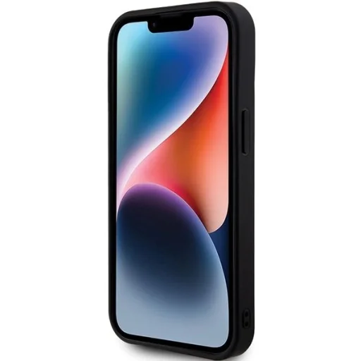 Guess Rhinestone Metal Logo iPhone 15 tok - Rózsaszín - 5