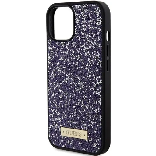 Guess Rhinestone Metal Logo iPhone 15 tok - Rózsaszín - 6