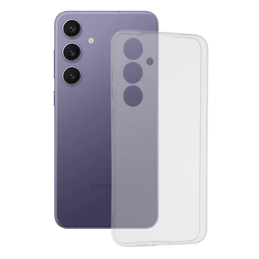  Techsuit - Átlátszó szilikon - Samsung Galaxy S24 Plus - Átlátszó tok - 1