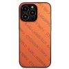 Karl Lagerfeld Perforated Allover iPhone 13 Pro Max 6.7" tok - Narancssárga thumbnail