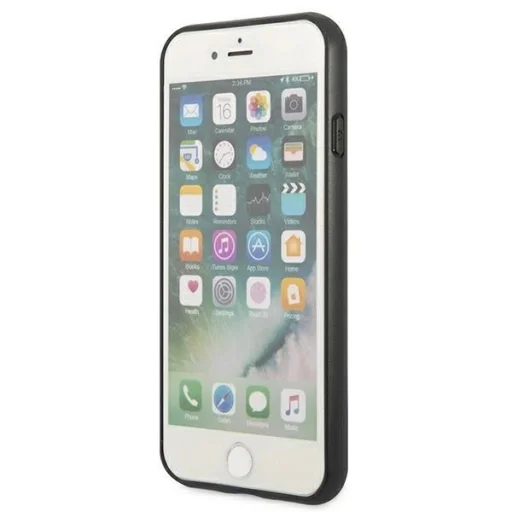 Guess 4G Metal Gold Logo tok iPhone SE 2022 / 2020 / 7 / 8 - Barna - 5