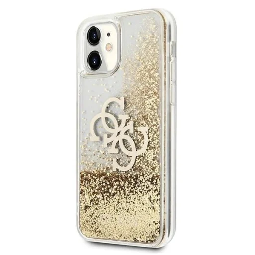 Guess 4G Big Liquid Glitter tok iPhone 11 6.1" / Xr - arany - 2