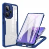  Techsuit - ColorVerse 360 Sorozat + Képernyővédő - Xiaomi Redmi Note 13 Pro+ 5G - Kék tok thumbnail
