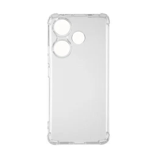  Techsuit - Ütésálló Átlátszó Szilikon - Xiaomi Poco F6 - Átlátszó tok - 3