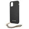 Guess Saffiano Chain tok iPhone 11 6.1" / Xr - fekete thumbnail