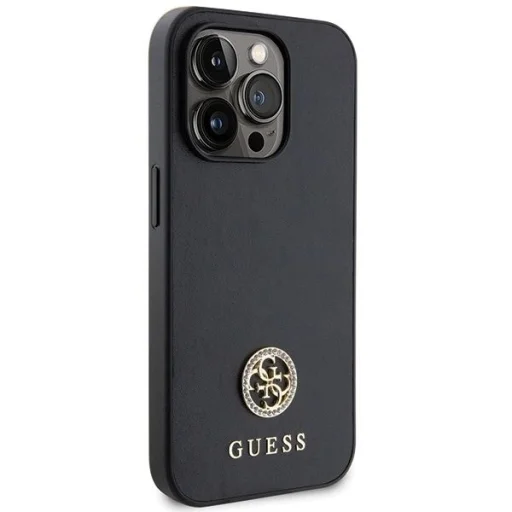 Guess GUHCP13XPS4DGPK iPhone 13 Pro Max 6.7" fekete/fekete kemény tok - 4