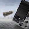  Techsuit - Szénszilikon - Xiaomi Poco F6 Pro - Fekete tok thumbnail