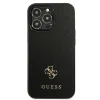 Guess Saffiano 4G Small Metal Logo iPhone 13 Pro / 13 6.1" tok - fekete thumbnail