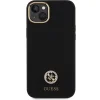Guess Szilikon Logo Strassz 4G tok iPhone 15 Plus / 14 Plus 6.7" - Fekete thumbnail