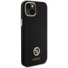 Guess Szilikon Logo Strassz 4G tok iPhone 15 Plus / 14 Plus 6.7" - Fekete thumbnail