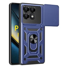  Techsuit - CamShield sorozat - Xiaomi Poco F6 Pro - Kék tok