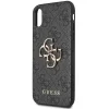 Guess 4G Big Metal Logo iPhone X/XS tok - Szürke