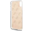 Guess 4G Glitter iPhone X/XS tok - Arany - 4