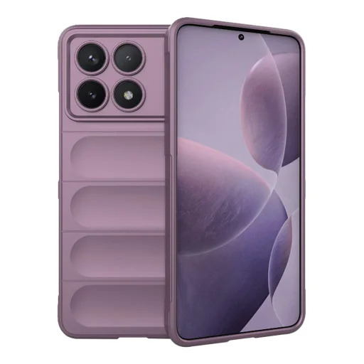  Techsuit - Varázspajzs - Xiaomi Poco F6 Pro - Lila tok - 1