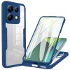 Techsuit - ColorVerse 360 Sorozat + Képernyővédő - Xiaomi Redmi Note 13 Pro 5G / Poco X6 - Kék tok thumbnail