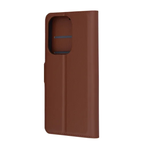  Techsuit - Bőrtok - Xiaomi Poco F6 - Barna tok - 9