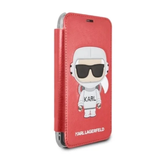 Karl Lagerfeld Karl Space Cosmonaut iPhone X/XS tok - Piros - 4
