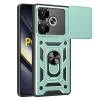  Techsuit - CamShield Sorozat - Xiaomi Poco F6 - Zöld tok thumbnail