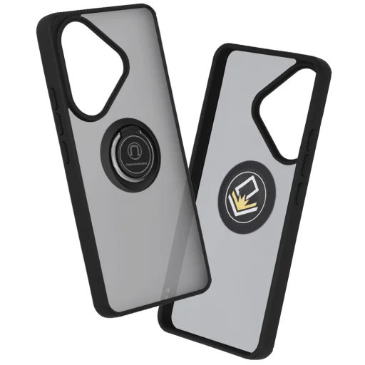 Puzdro Techsuit Glinth pre Xiaomi Poco F6, čierne - 1