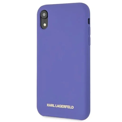 Karl Lagerfeld Szilikon iPhone XR tok - Lila - 2
