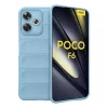 Techsuit - Varázspajzs - Xiaomi Poco F6 - Kék tok thumbnail