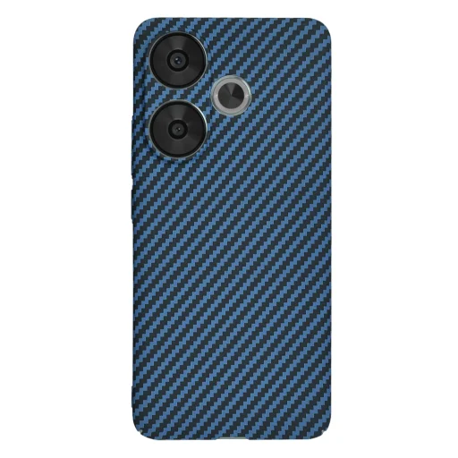  Techsuit - Carbonite FiberShell - Xiaomi Poco F6 - Cián tok - 3