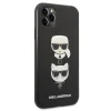 Karl Lagerfeld Saffiano Karl&Choupette Head tok iPhone 11 Pro 5.8" - Fekete thumbnail