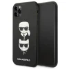 Karl Lagerfeld Saffiano Karl&Choupette Head tok iPhone 11 Pro 5.8" - Fekete thumbnail