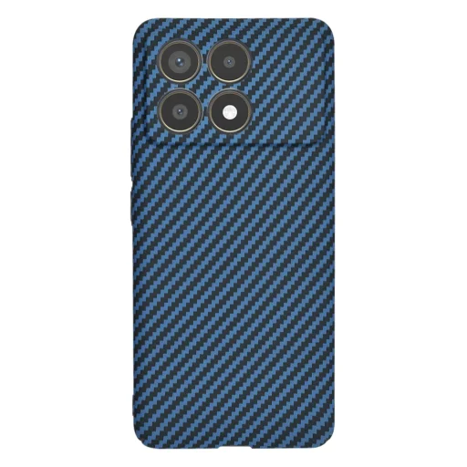  Techsuit - Carbonite FiberShell - Xiaomi Poco F6 Pro - Cián tok - 3