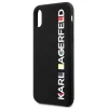 Karl Lagerfeld Glossy Bauhaus iPhone X/XS tok - Fekete thumbnail