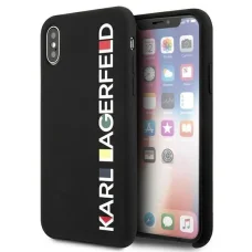 Karl Lagerfeld Glossy Bauhaus iPhone X/XS tok - Fekete
