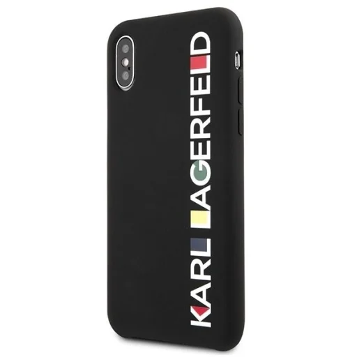 Karl Lagerfeld Glossy Bauhaus iPhone X/XS tok - Fekete - 2