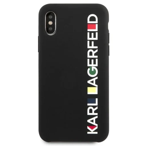Karl Lagerfeld Glossy Bauhaus iPhone X/XS tok - Fekete - 3