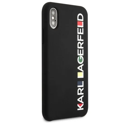 Karl Lagerfeld Glossy Bauhaus iPhone X/XS tok - Fekete - 4