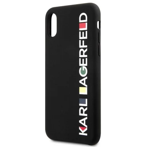 Karl Lagerfeld Glossy Bauhaus iPhone X/XS tok - Fekete - 6