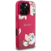  iPhone 16 Pro Max Fukszia Guess Grained Printed Flower Pattern MagSafe tok thumbnail