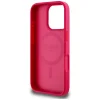  iPhone 16 Pro Max Fukszia Guess Grained Printed Flower Pattern MagSafe tok thumbnail