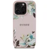  iPhone 16 Pro Max Rózsaszín Guess Grained Printed Flower Pattern MagSafe tok thumbnail