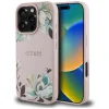  iPhone 16 Pro Max Rózsaszín Guess Grained Printed Flower Pattern MagSafe tok thumbnail
