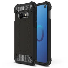  Techsuit - Hibrid Páncél - Samsung Galaxy S10e - Fekete tok
