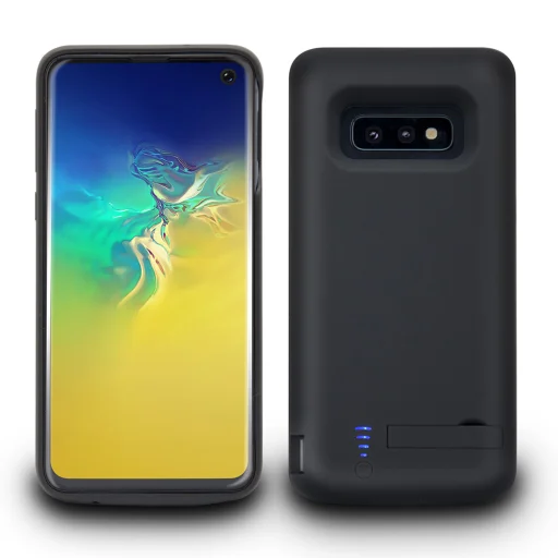  Techsuit - Power Pro akkumulátoros tok - Samsung Galaxy S10e - 5000mAh - Fekete - 4