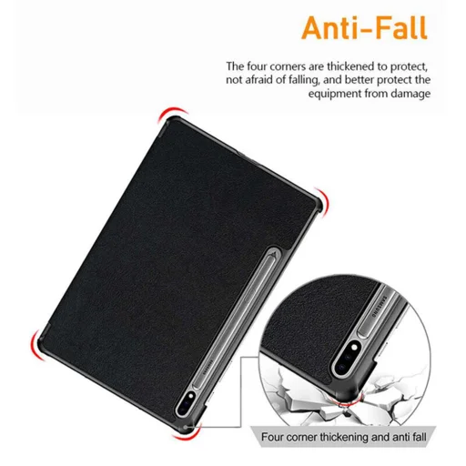  Techsuit - FoldPro - Samsung Galaxy Tab S8 Ultra / S9 Ultra / S10 Ultra - Pillangó tok - 3