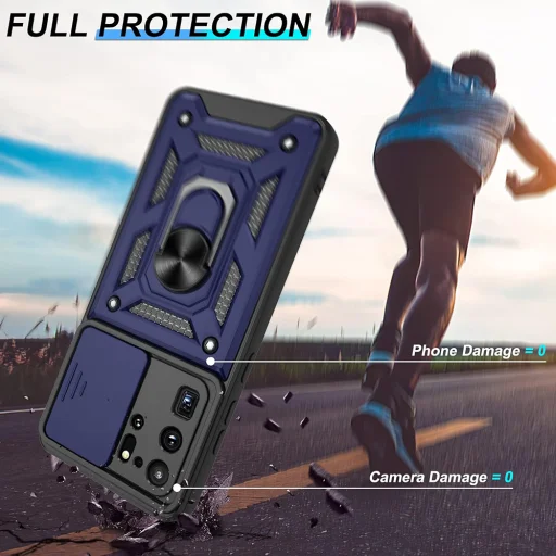  Techsuit - CamShield Széria - Samsung Galaxy S20 Ultra 4G / S20 Ultra 5G - Zöld tok - 5
