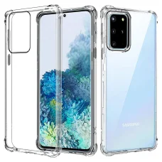  Techsuit - Ütésálló Átlátszó Szilikon - Samsung Galaxy S20 Plus 4G / S20 Plus 5G - Átlátszó tok