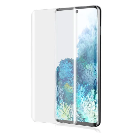  Lito - 3D UV üveg - Samsung Galaxy S20 4G / S20 5G - Átlátszó üvegfólia - 2