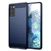  Techsuit - Karbonszilikon - Samsung Galaxy S20 4G / S20 5G - Kék tok thumbnail