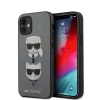 iPhone 12 mini Karl Lagerfeld KLHCP12SSAKICKCSL K C Heads Saffiano tok szürke thumbnail