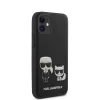 Karl Lagerfeld KLHCP12SPCUSKCBK Karl Choupette PU tok iPhone 12 mini fekete thumbnail