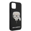 iPhone 12/ 12 Pro Karl Lagerfeld KLHCP12MGLBK Glitter Head tok fekete thumbnail